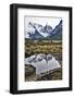 Cerro Torre Reflected, Patagonia Argentina-Bennett Barthelemy-Framed Photographic Print