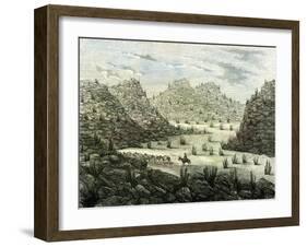 Cerros 1869 Peru-null-Framed Giclee Print