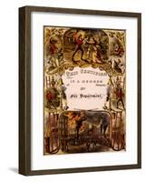 Certificate of Membership, Fire Department, 1877-Currier & Ives-Framed Art Print