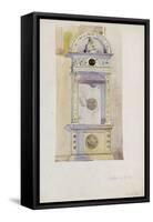 Certosa di Pavia, Study of a Jesuit Altar, 1891-Charles Rennie Mackintosh-Framed Stretched Canvas