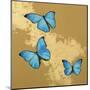 Cerulean Butterfly II-Joanna Charlotte-Mounted Art Print