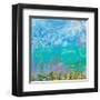 Cerulean Escapes I-Tracy Lynn Pristas-Framed Art Print