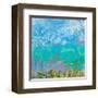 Cerulean Escapes I-Tracy Lynn Pristas-Framed Art Print