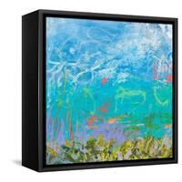 Cerulean Escapes I-Tracy Lynn Pristas-Framed Stretched Canvas