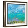 Cerulean Escapes I-Tracy Lynn Pristas-Framed Art Print