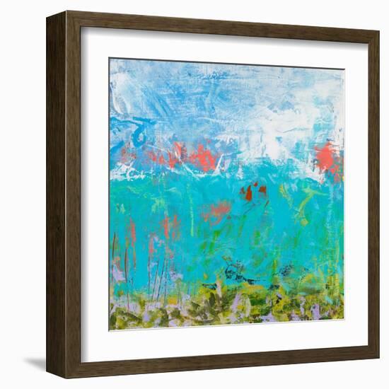 Cerulean Escapes II-Tracy Lynn Pristas-Framed Art Print