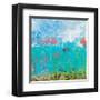 Cerulean Escapes II-Tracy Lynn Pristas-Framed Art Print