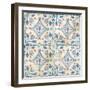 Cerulean Moroccan Dreams II-Aimee Wilson-Framed Art Print