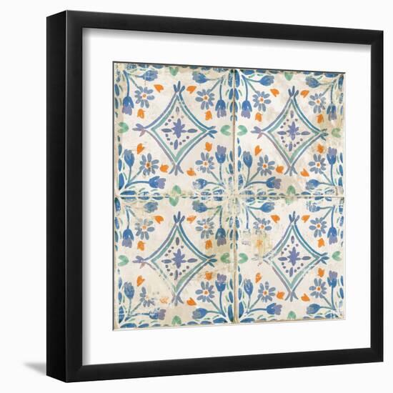 Cerulean Moroccan Dreams II-Aimee Wilson-Framed Art Print