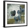 Cerulean Poppies II-Robert Lacie-Framed Giclee Print