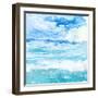 Cerulean Sea I-Victoria Borges-Framed Art Print