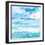 Cerulean Sea I-Victoria Borges-Framed Art Print