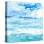 Cerulean Sea I-Victoria Borges-Stretched Canvas