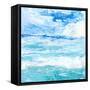 Cerulean Sea I-Victoria Borges-Framed Stretched Canvas