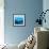 Cerulean Seas-Jack Roth-Framed Art Print displayed on a wall