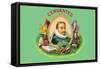 Cervantes Cigars-null-Framed Stretched Canvas