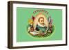 Cervantes Cigars-null-Framed Art Print