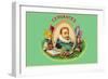 Cervantes Cigars-null-Framed Art Print