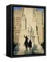 Cervantes Monument, Madrid, Spain, Europe-Upperhall Ltd-Framed Stretched Canvas