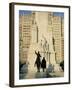 Cervantes Monument, Madrid, Spain, Europe-Upperhall Ltd-Framed Photographic Print