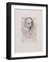 Cervantes-Salvador Dalí-Framed Collectable Print