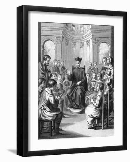 Cesar de Bus-Edouard Garnier-Framed Art Print