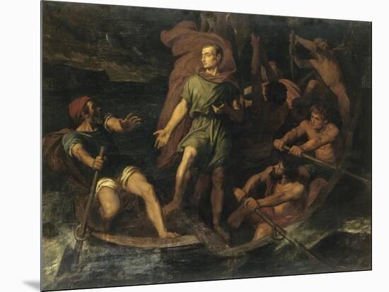 César et sa fortune-Jules Elie Delaunay-Mounted Giclee Print