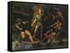 César et sa fortune-Jules Elie Delaunay-Framed Stretched Canvas