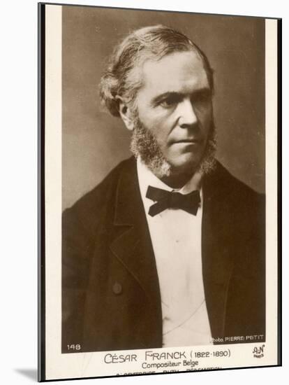 Cesar Franck, Belgian Composer and Musician-null-Mounted Photographic Print