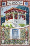 Mosaic Of A Fancy Home- 1905- Rene Binet-Cesar Ojeda-Art Print