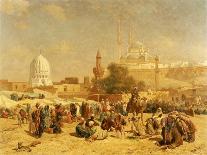 Outside Cairo, 1883-Cesare Biseo-Framed Giclee Print