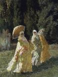 The Favorites in the Park, 1870-Cesare Biseo-Giclee Print