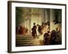 Cesare Borgia Leaving the Vatican-Giuseppe-lorenzo Gatteri-Framed Giclee Print