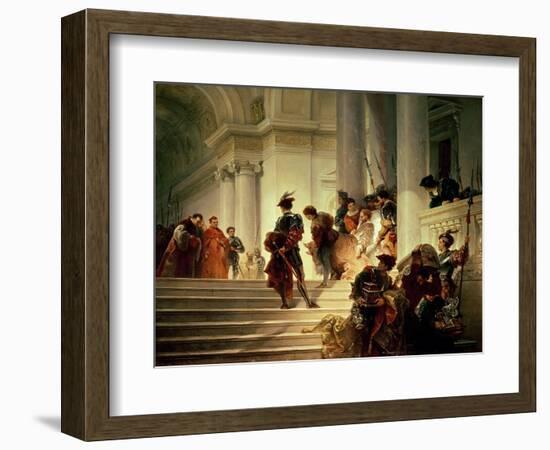 Cesare Borgia Leaving the Vatican-Giuseppe-lorenzo Gatteri-Framed Giclee Print