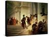 Cesare Borgia Leaving the Vatican-Giuseppe-lorenzo Gatteri-Stretched Canvas