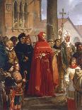 The Mexican Delegation Offering the Mexican Imperial Crown to Maximilian of Habsburg-Cesare Dell'acqua-Giclee Print