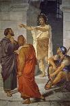 Saint John Baptist on Threshold of Prison-Cesare Maccari-Framed Giclee Print