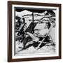 Cesare Pavese on a Deckchair-null-Framed Giclee Print