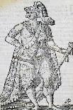 Inca Soldier, Engraving from of Ancient and Modern Dress of Diverse Parts of World, 1589-Cesare Vecellio-Giclee Print