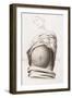 Cesarean Section, Incisions, Illustration, 1822-Science Source-Framed Giclee Print