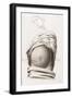 Cesarean Section, Incisions, Illustration, 1822-Science Source-Framed Giclee Print