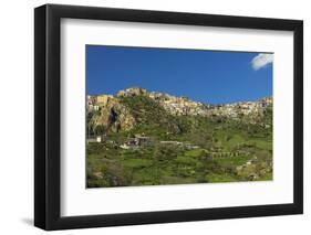 Cesaro, a Town Perched in a Stunning Location in the Northwest Highlands West of Mount Etna, Cesaro-Rob Francis-Framed Photographic Print