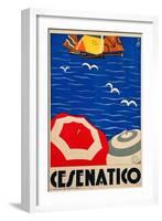 Cesenatico-null-Framed Giclee Print