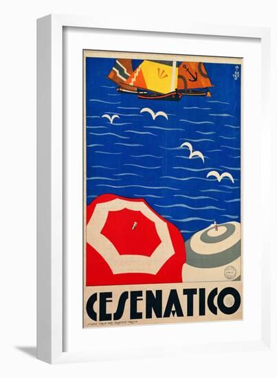 Cesenatico-null-Framed Giclee Print