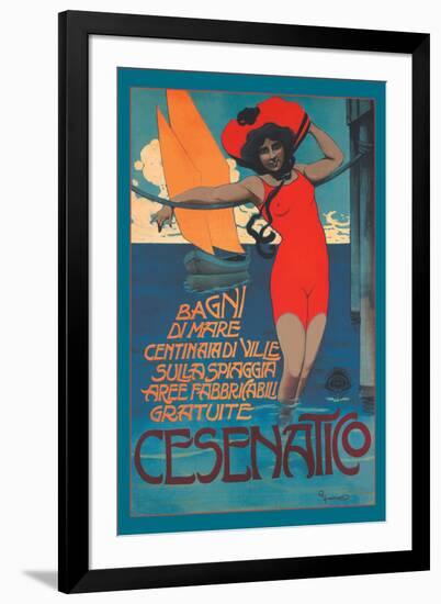 Cesenatico-Roberto Franzoni-Framed Art Print