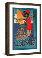 Cesenatico-Roberto Franzoni-Framed Art Print