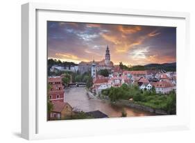 Cesky Kromlov, Czech Republic.-rudi1976-Framed Photographic Print