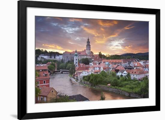 Cesky Kromlov, Czech Republic.-rudi1976-Framed Photographic Print