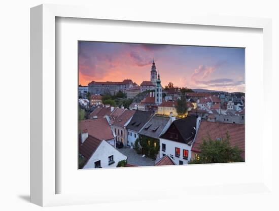 Cesky Kromlov, Czech Republic.-rudi1976-Framed Photographic Print