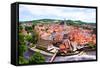 Cesky Krumlov View-Jeni Foto-Framed Stretched Canvas